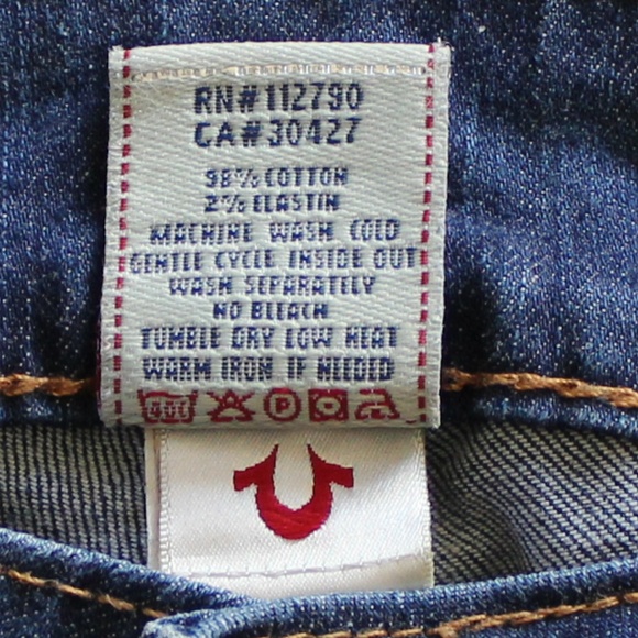 True Religion True Essential Denim Straight Jeans - Picture 5 of 6